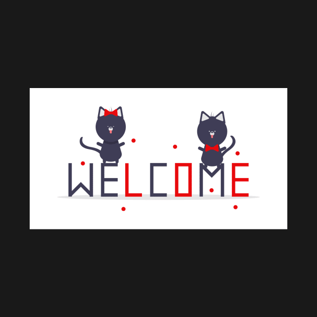 Welcome cats by MOUKI