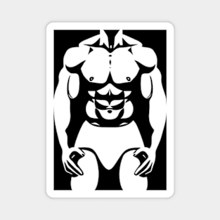 Muscle Man Physique Magnet