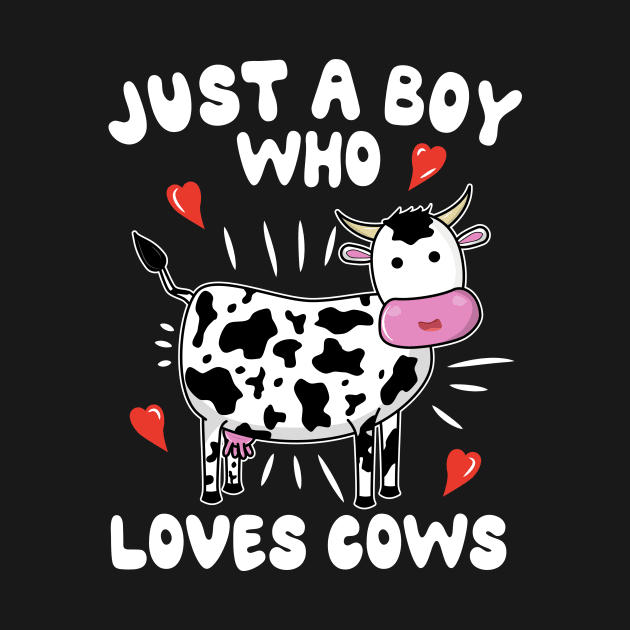 Just A Boy Who Loves Cows by KawaiinDoodle