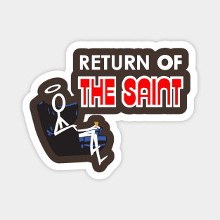 Return Of The Saint logo Magnet