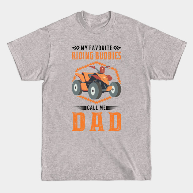 Disover Atv Dad Quad Bike Papa 4x4 Rider - Quad Bike - T-Shirt