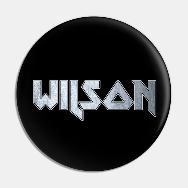 Heavy metal Wilson Pin by KubikoBakhar