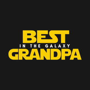 Best Grandpa in the Galaxy T-Shirt
