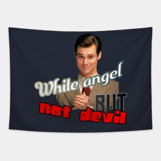 Not a devil but a white angel Tapestry