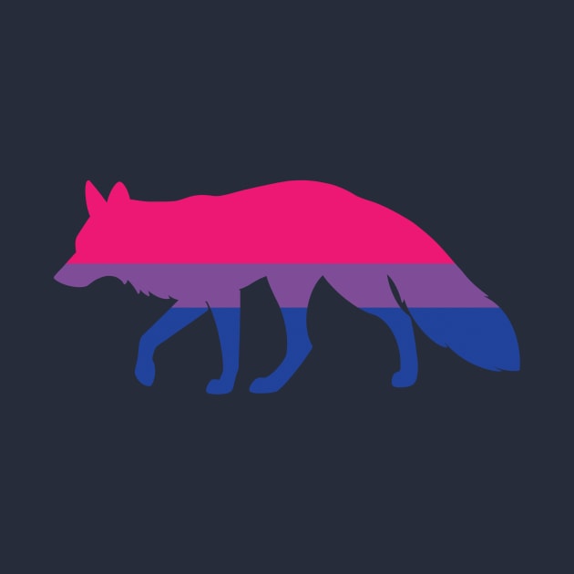 Pride Animals- Bisexual Fox by HeckHound