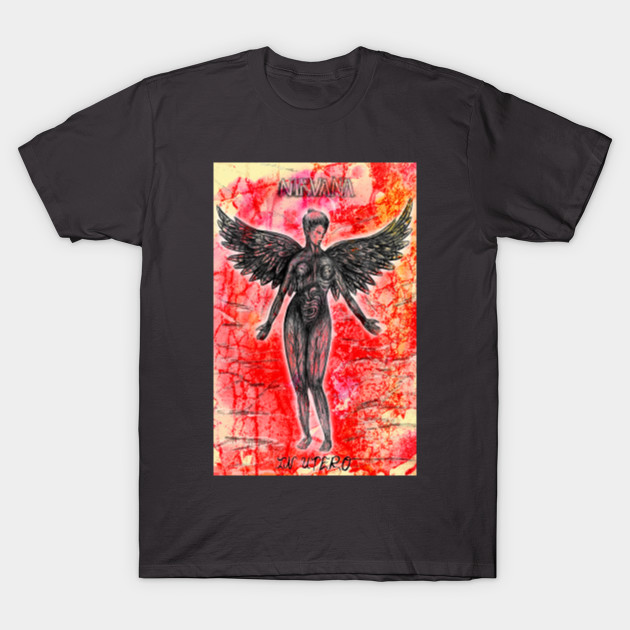 Wallpaper Nirvana In Utero Nirvana Music Rock Band Grunge T Shirt Desktop Wallpaper