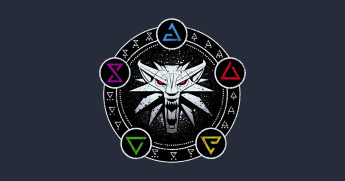 The Witcher Symbol - The Witcher - T-Shirt | TeePublic
