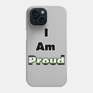 I am proud (Agender) Phone Case