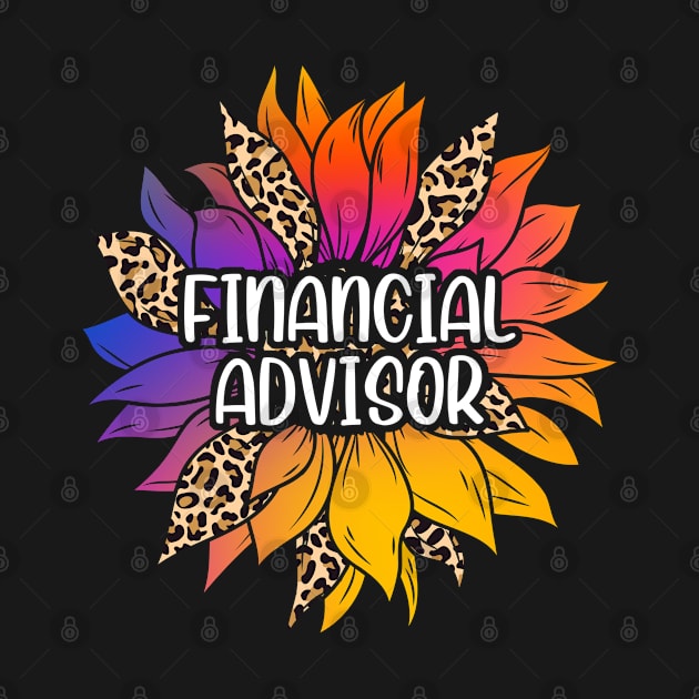 Financial Advisor Sunflower by White Martian