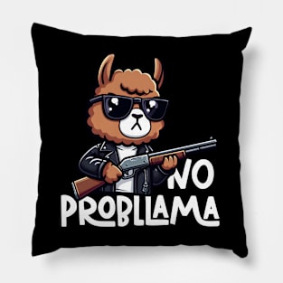 No Prob-llama - I'll Be Baaack Pillow