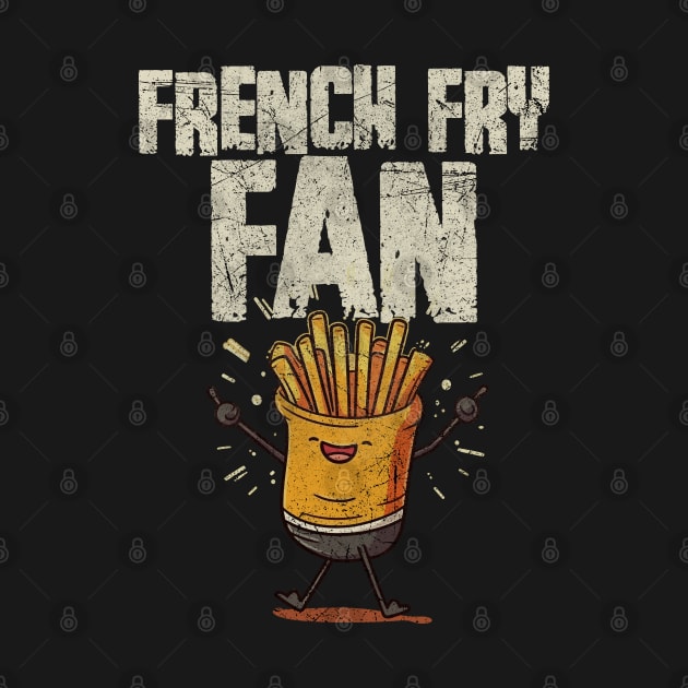 French Fry Fan by MintaApparel