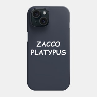 ZACCO PLATYPUS: Version One Phone Case