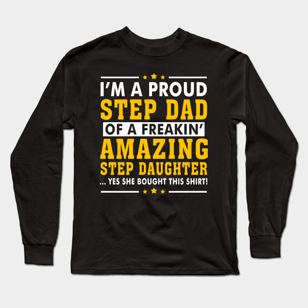 funny step dad t shirts