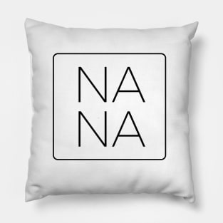 Minimalist Nana Pillow