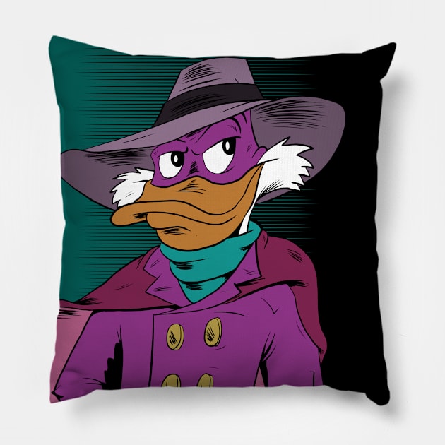 Darkwing Duck Pillow by Black Snow Comics