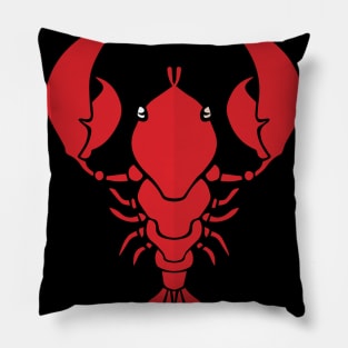 She's His Lobster T-Shirt Pillow