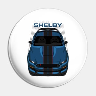 Ford Mustang Shelby GT350R 2015 - 2020 - Ford Performance Blue - Black Stripes Pin