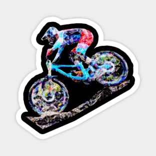 mtb downhill Magnet