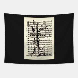 Handel Water Music Tree #4 Tapestry