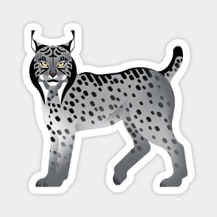 Iberian lynx Magnet