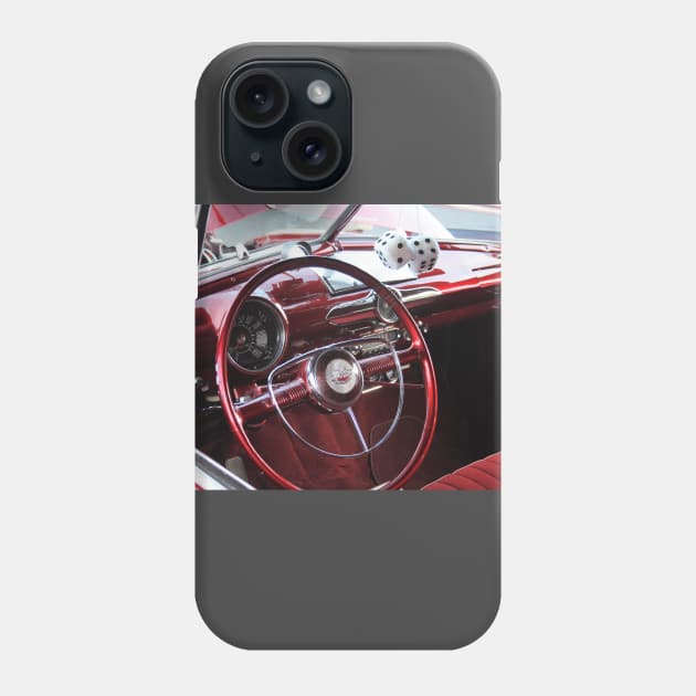 Classic Car Dashboard Phone Case by Rob Johnson Photography