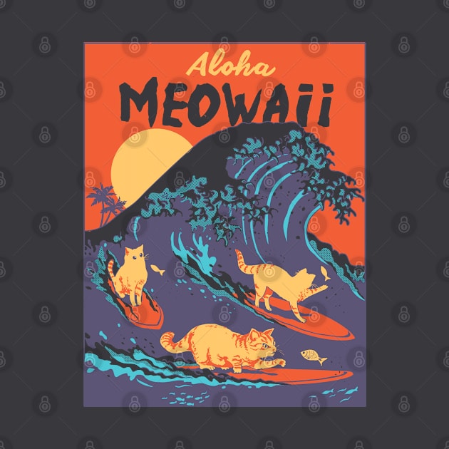 Aloha Meowaii by Elan Harris