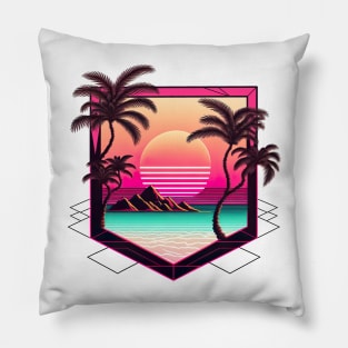 Palm Paradise Pillow