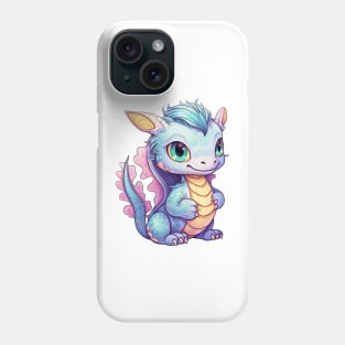 Kawaii Dragon Drawing Phone Case