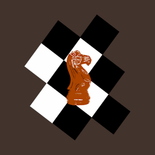 Chess knight design T-Shirt