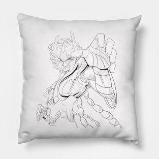 ikki the phoenix in saint seiya myth cloth anime arts Pillow