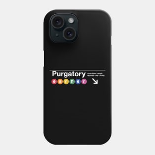 Wynonna Earp Purgatory Subway Sign Phone Case