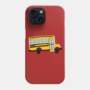 Cute School Bus Design Phone Case