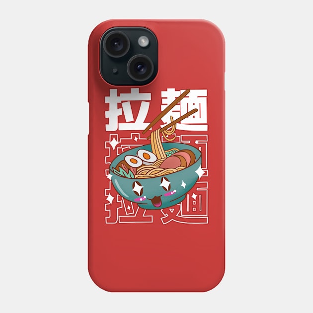 Happy Ramen Bowl Phone Case by Elijah101