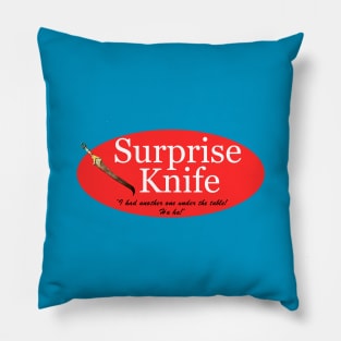 Surprise Knife Pillow