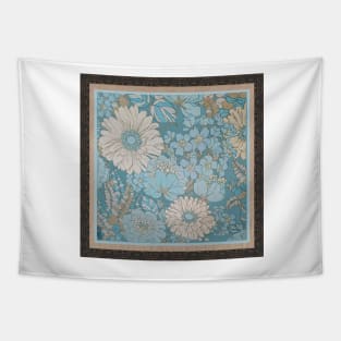 Evelyn dark blue Tapestry