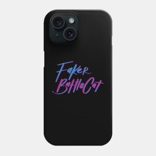 FakerBattlecat Font Phone Case