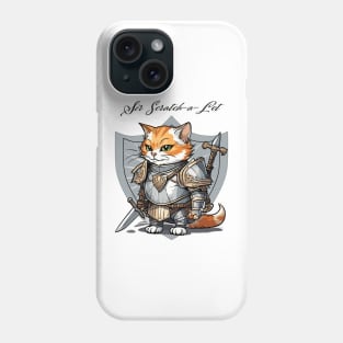 sir cat scratch a lot Phone Case