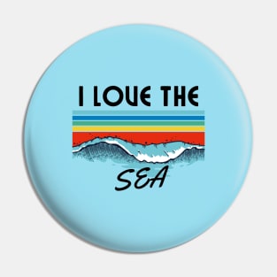 i love the sea Pin