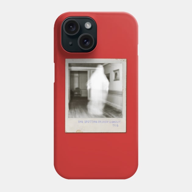 Old Ghost Caught on Film | Secret Vintage Polaroid Ghost captured | Rare Scary Classic Retro Portrait  | Jack Phone Case by Tiger Picasso