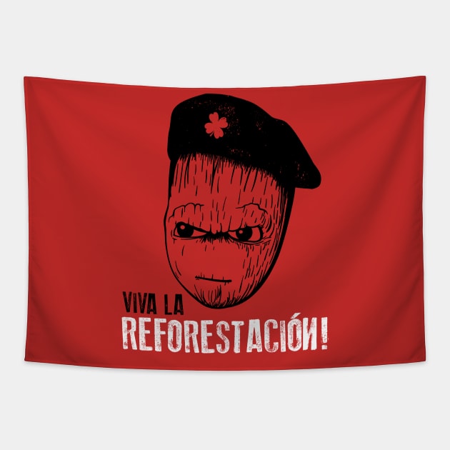 Viva la Reforestacion Tapestry by ikado