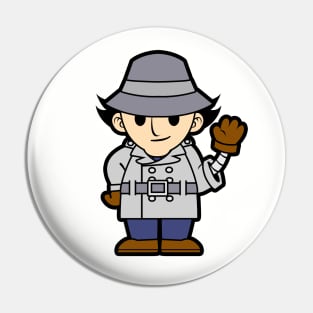 Inspector Gadget Chibi Pin