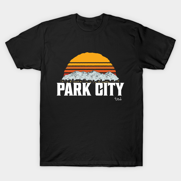 Vintage Utah Park City Gifts Ski Souvenir - Park City Utah - T-Shirt