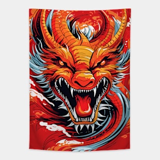 Fire dragon Tapestry