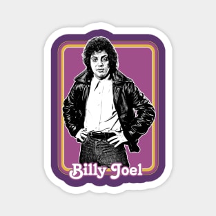 Billy Joel / Retro Style Fan Design Magnet