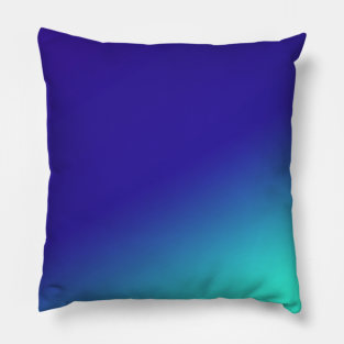 sky blue abstract texture art Pillow