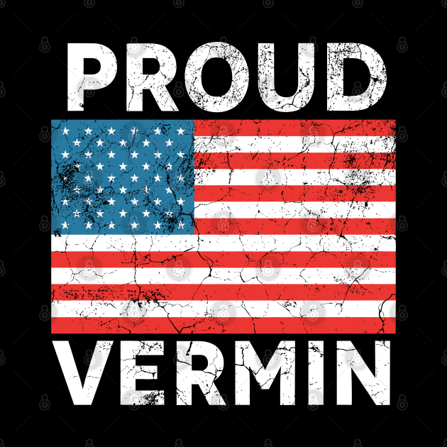 Proud vermin vote blue 2024 anti trump by valeriegraydesign