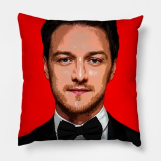 james mcavoy Pillow