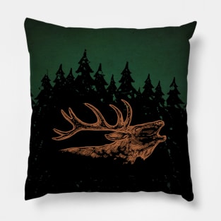 Forest Elk Pillow