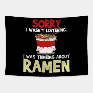 Japanese Noodles Tapestry