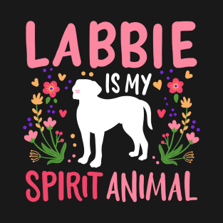 Labrador Labbie Dog Spirit Animal T-Shirt